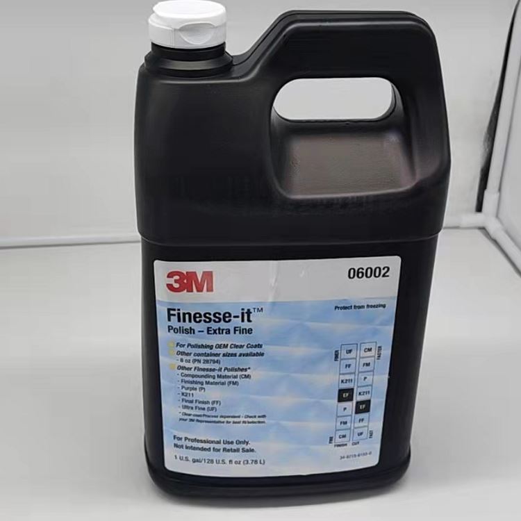 3m06002工業蠟水 汽車研磨蠟 拋光液 劃痕修復蠟 拋光蠟 去污
